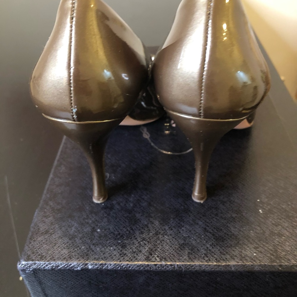 PRADA pump couture taupe with rhinestones ✨ - Picture 4 of 12